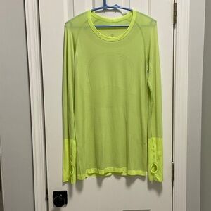 Lululemon Swiftly Tech long sleeve top